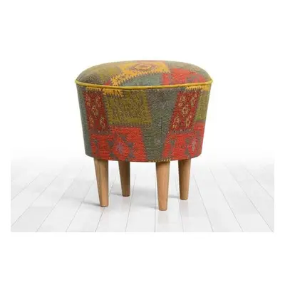 Atelier del Sofa Pouffe Rug v2 - Multicolor