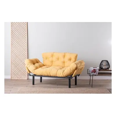 Atelier del Sofa 2-Seat Sofa-Bed Nitta - Mustard