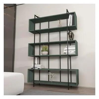 Hanah Home Bookshelf Bruti - Green, Black GreenBlack