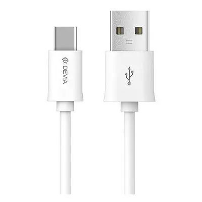 Devia kábel USB-A to USB-C Smart Series Cable 1m - White