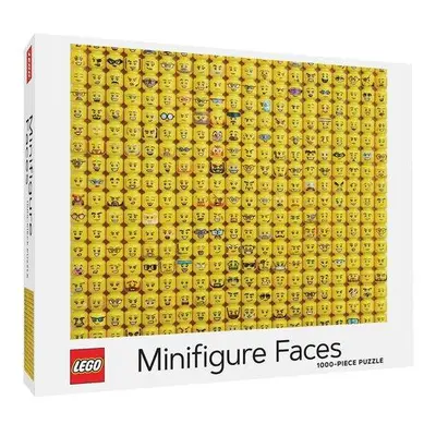 CHRONICLE BOOKS Puzzle LEGO Minifigure Faces 1000 dílků