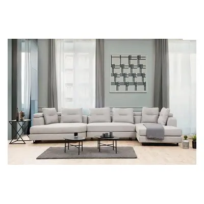 Atelier del Sofa Corner Sofa Padova Corner -2 - Light Grey