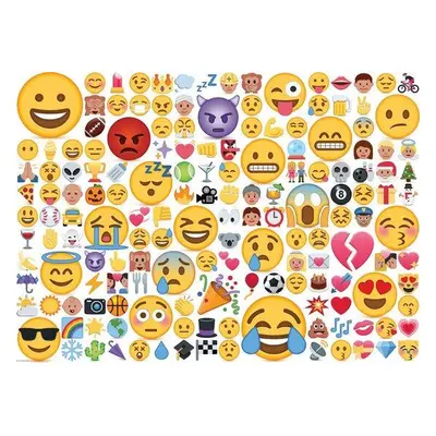 EUROGRAPHICS Puzzle Emoji: Jaká je tvá nálada? 1000 dílků