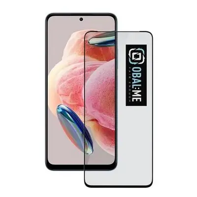 OBAL:ME 5D Tvrzené Sklo pro Xiaomi Redmi 12 4G/5G Black 8596311223112