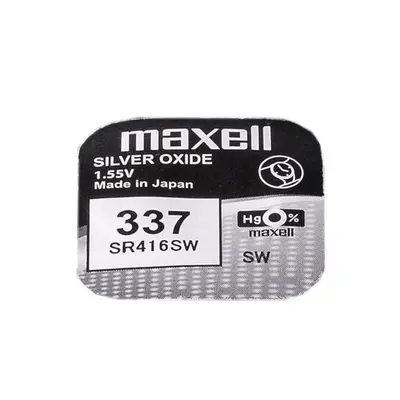 Maxell 337/SR416SW 1BP Ag