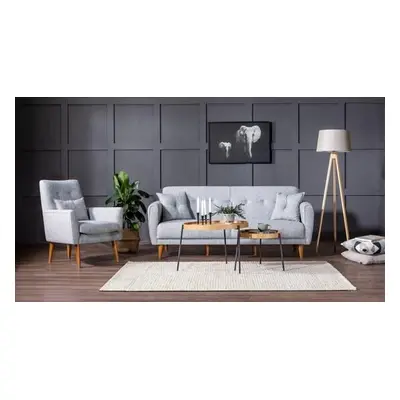 Atelier del Sofa Sofa-Bed Set Aria-TKM03-1008 Grey