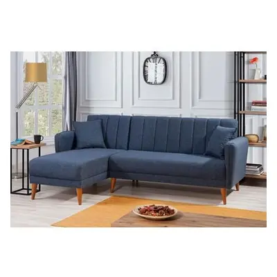 Atelier del Sofa Corner Sofa-Bed Aqua Corner Left - Dark Blue