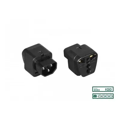 NETIO PWR adapter UNI to IEC-320 , ACCS-AD-UNI-IEC320