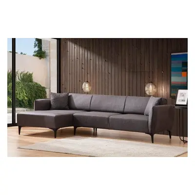 Atelier del Sofa Corner Sofa Belissimo Left - Dark Grey