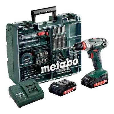 METABO 602217880 BS 18 Quick Akušroubovák 18V 2x2,0Ah s příslušenstvím