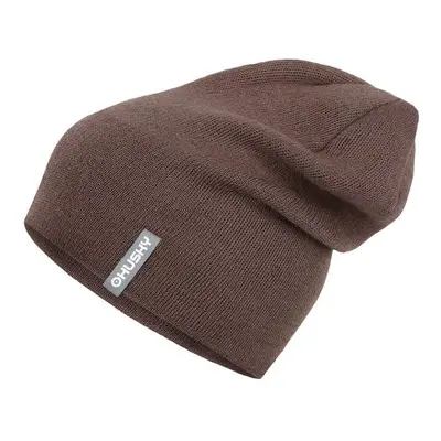 Husky Pánská merino čepice Merhat 2 brown L-XL, L / XL