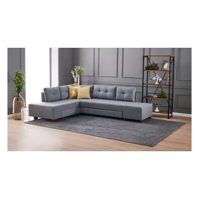 Atelier del Sofa Corner Sofa-Bed Manama Corner Sofa Bed Left - Grey