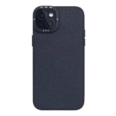 SLG Design kryt D9 France Epsom Leather pre iPhone 15 Plus - Indigo