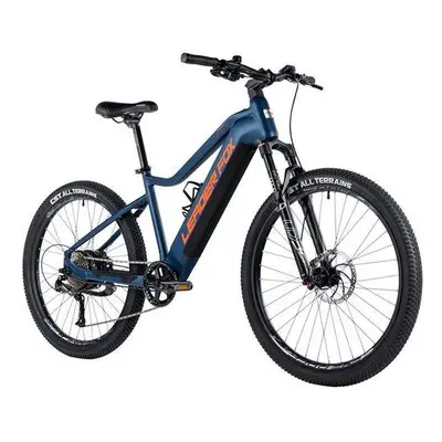 Leader Fox E-BIKE 28" SANDY GENT 20,5"-2, BLACK MATT/GREEN+GREY (REAR MOTOR), vel. 20,5"