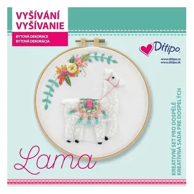 Lama kreativní set Vyšívání Vyšívanie