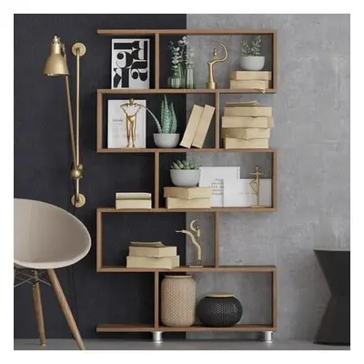 Hanah Home Bookshelf Nilüfer - Walnut