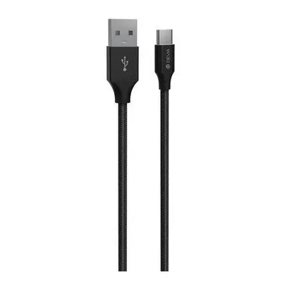 Devia kábel USB-A to USB-C Gracious Woven Cable 1m - Black