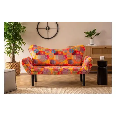 Atelier del Sofa 2-Seat Sofa-Bed Chatto - Patchwork Multicolor