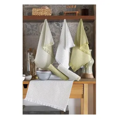 L'essentiel Maison Kitchen Towel Set (6 Pieces) Bella - Green