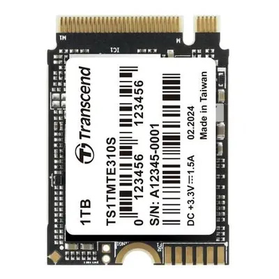 Transcend MTE310S 1TB SSD disk M.2 2230, NVMe PCIe Gen4 x4, 3D TLC, DRAM-less, 5000MB/s R, 3500M