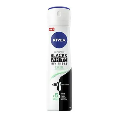 Nivea Antiperspirant ve spreji Invisible For Black & White Fresh 150 ml