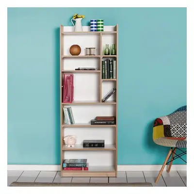 Hanah Home Bookshelf KTP-779-SD-1 SonomoWhite