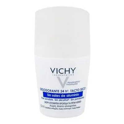 Vichy deodorant kuličkový deodorant roll-on pro citlivou pokožku 24Hr Deodorant Dry Touch 50 ml