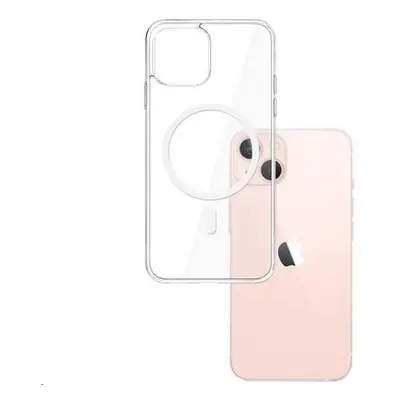 3mk ochranný kryt MagCase pro Apple iPhone 15, čirá