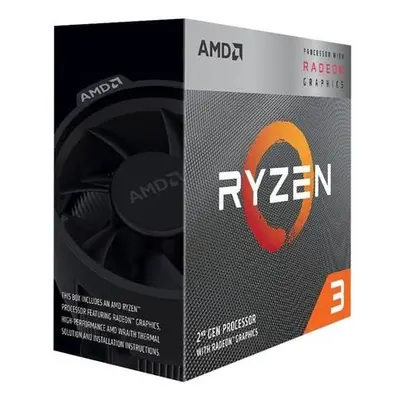 AMD Ryzen 3 4C/4T 3200G (3.6GHz,6MB,65W,AM4)/Radeon RX Vega 8/box + Wraith Stealth cooler, YD32