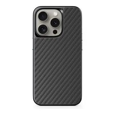 Epico Mag+ Hybrid Carbon Case - MagSafe compatible iPhone 15 Pro - černá