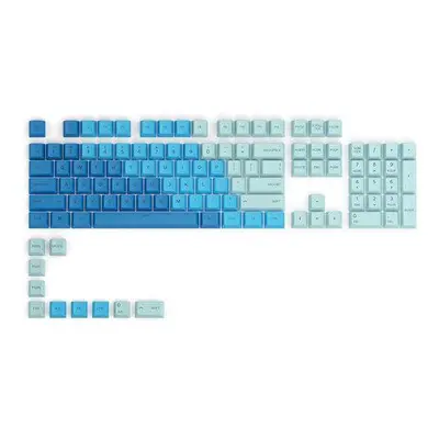 Glorious GPBT Keycaps - 114 PBT Keycaps, ANSI, US-Layout, Caribbean Ocean, GLO-KC-GPBT-CO