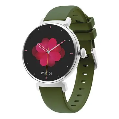 Wotchi AMOLED Smartwatch DM70 – Silver – Green