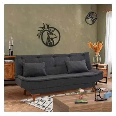 Atelier del Sofa 3-Seat Sofa-Bed Santo - Anthracite