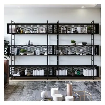 Hanah Home Multi Purpose Shelf İclal - L1160 Black