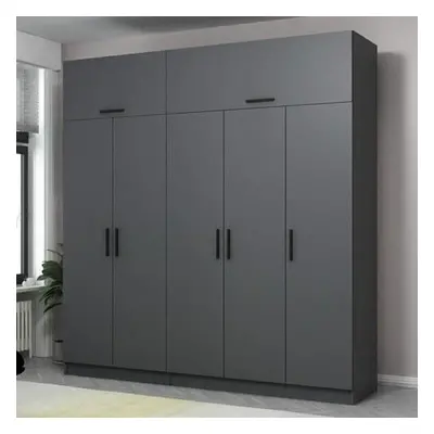 Hanah Home Wardrobe Kale - 5174 Anthracite