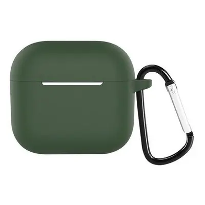 Devia puzdro Silicone Suit Case pre Apple AirPods 3 - Dark Green