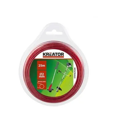 Struna Kreator KRTGTR2025 -kulatá 2 mm x 25 m