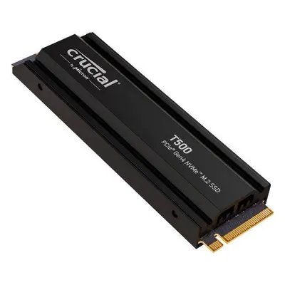 Crucial T500 1TB PCIe Gen4 M.2 2280SS SSD heatsink, CT1000T500SSD5