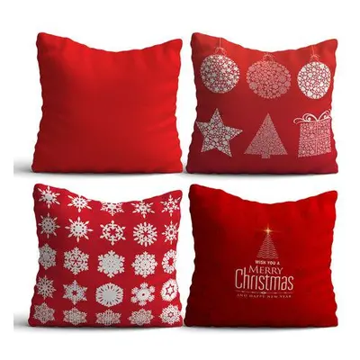 Aberto Design Cushion Set (4 Pieces) NYXMAS07 Multicolor