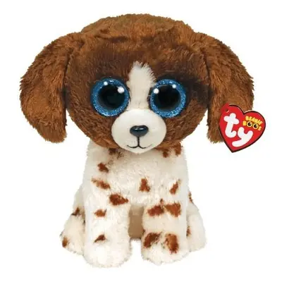 Beanie Boos Muddles hnědo-bílý pes 15 cm