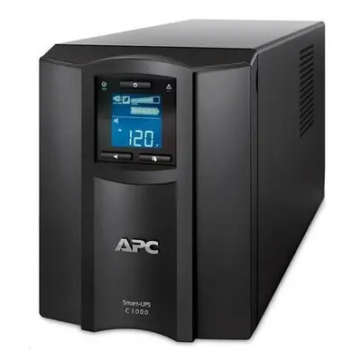 APC Smart-UPS C 1000VA (600W)/ LINE-INTERAKTIVNÍ/ 230V/ LCD/ with SmartConnect, SMC1000IC