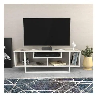 Hanah Home TV Stand Asal 120 - Ephesus, White