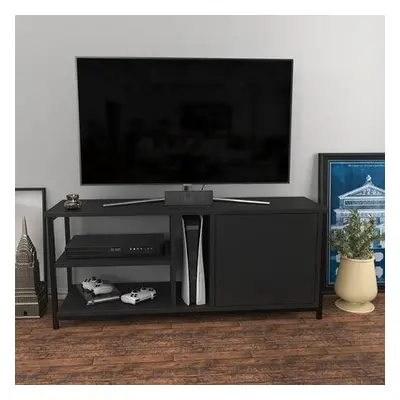 Hanah Home TV Stand Neola - Black, Anthracite BlackAnthracite