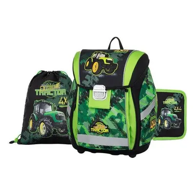 OXYBAG Školní set 3ks Premium Light Traktor