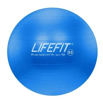 Gymnastický míč LIFEFIT ANTI-BURST 85 cm, modrý