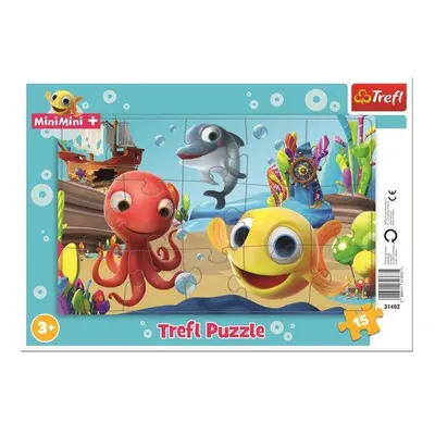 TREFL Puzzle Rybka MiniMini 15 dílků