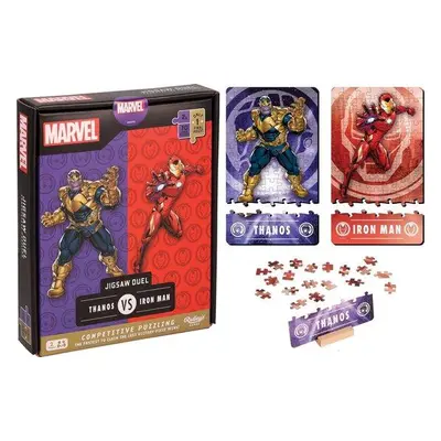 RIDLEY'S GAMES Puzzle Duel Marvel Avengers: Thanos vs Iron Man 2x70 dílků