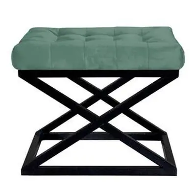 Atelier del Sofa Pouffe Capraz - Black, Green v2 BlackGreen