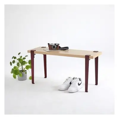 Hanah Home Bench Khalkeus - WoodenBurgundy