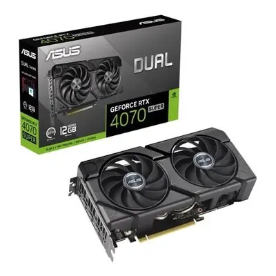 ASUS VGA NVIDIA GeForce RTX 4070 SUPER DUAL EVO 12G, 12G GDDR6X, 3xDP, 1xHDMI, 90YV0KC1-M0NA00